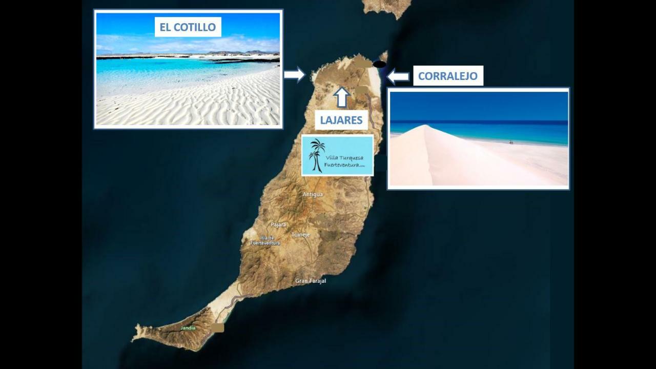 Turquesa 1 Fuerteventura Villa Lajares Bagian luar foto